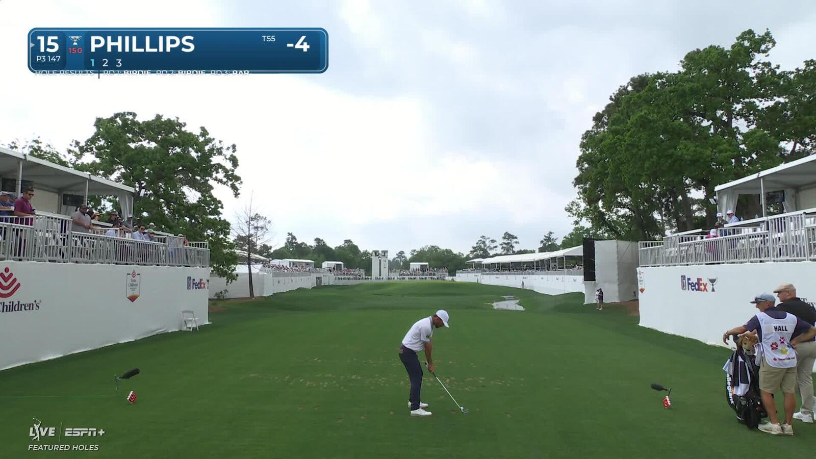 Kevin Yu | Round 4 | 2nd hole | Shot 2 | 2025 Houston Open