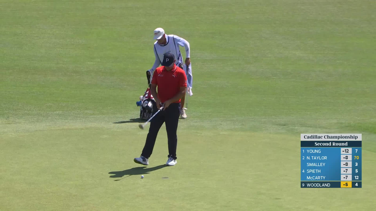 Gary Woodland | Round 2 | 5th hole | Shot 4 | 2026 Cadillac