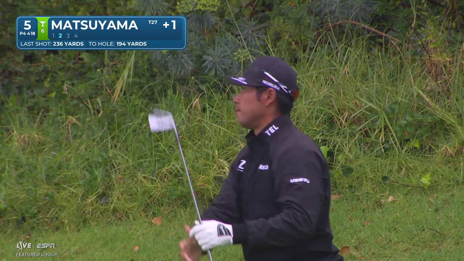 Hideki Matsuyama | Round 1 | 5th hole | Shot 2 | 2026 The Genesis