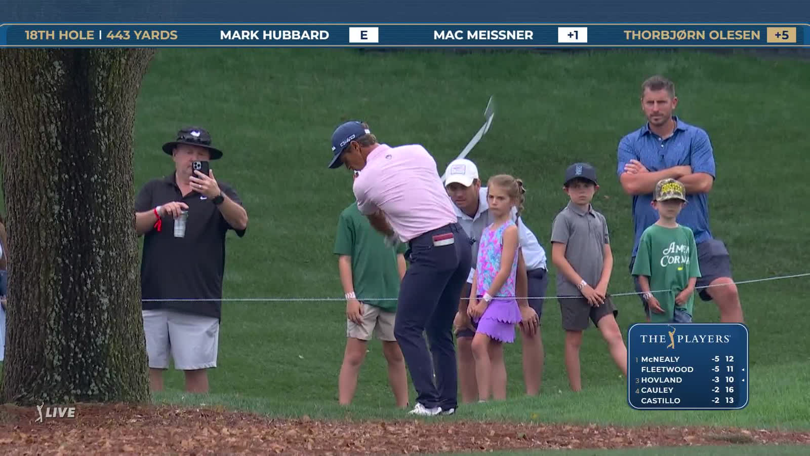 Thorbjørn Olesen | Round 1 | 18th hole | Shot 3 | 2026 THE PLAYERS