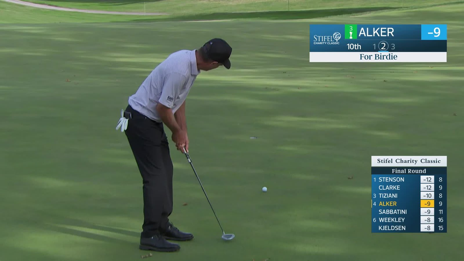 Steven Alker | Round 3 | 10th hole | Shot 2 | 2026 Stifel