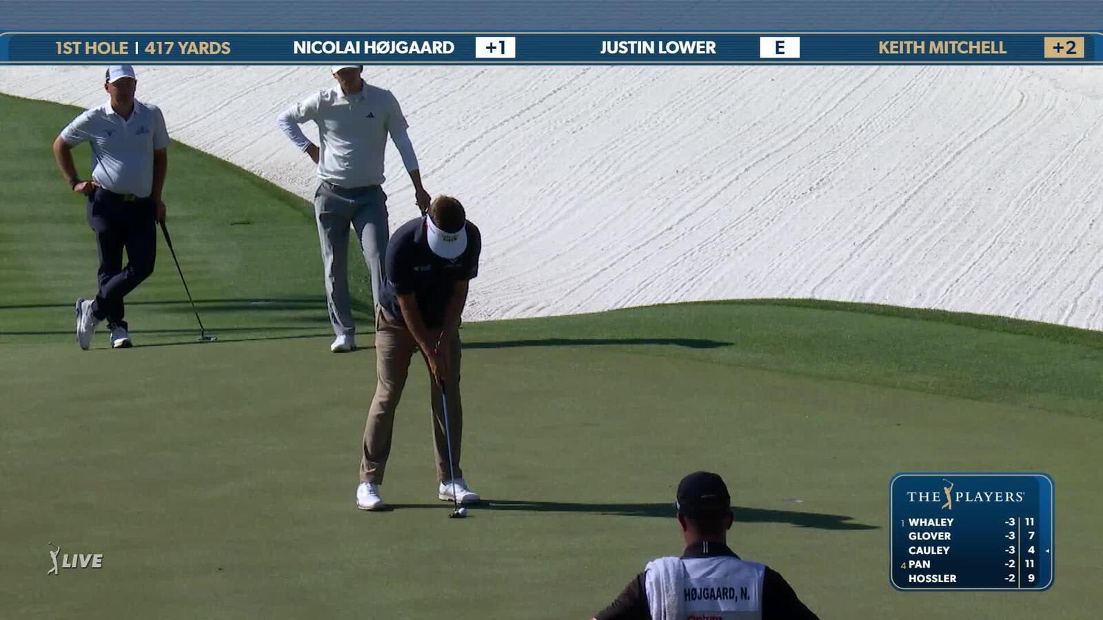 Keith Mitchell | Round 1 | 1st hole | Shot 3 | 2025 THE PLAYERS