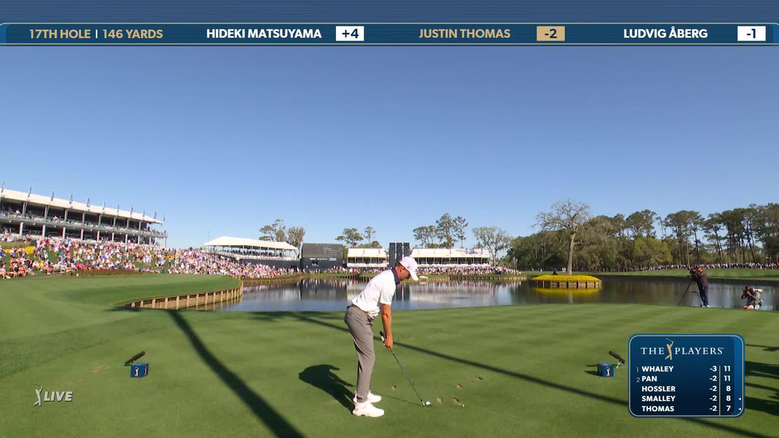 Justin Thomas | Round 1 | 17th hole | Shot 1 | 2025 THE PLAYERS