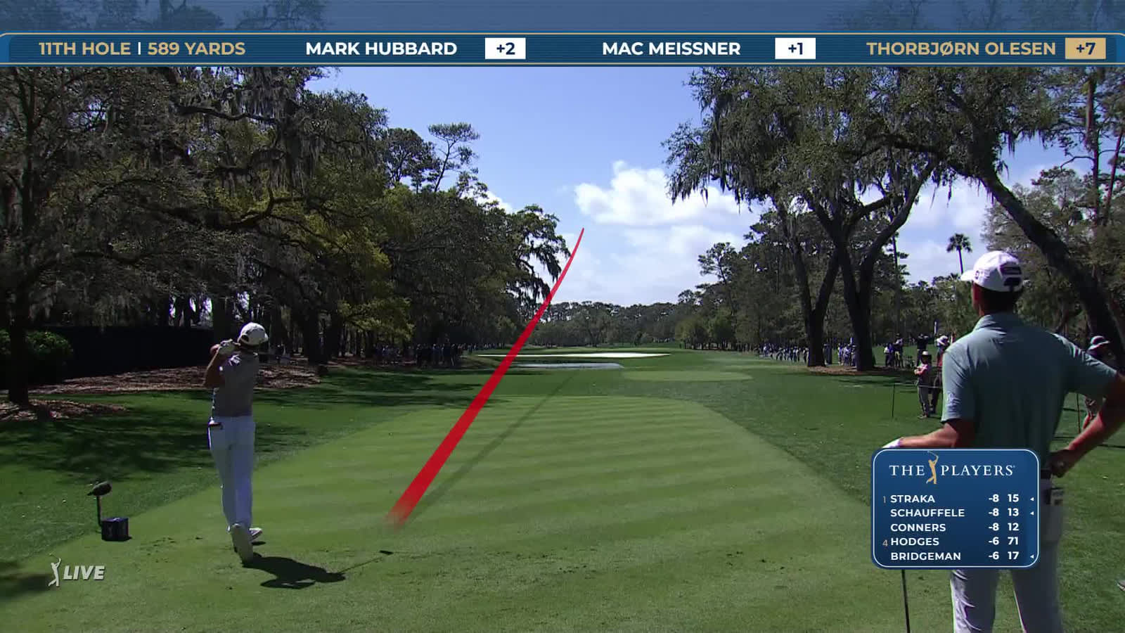 Thorbjørn Olesen | Round 2 | 11th hole | Shot 1 | 2026 THE PLAYERS