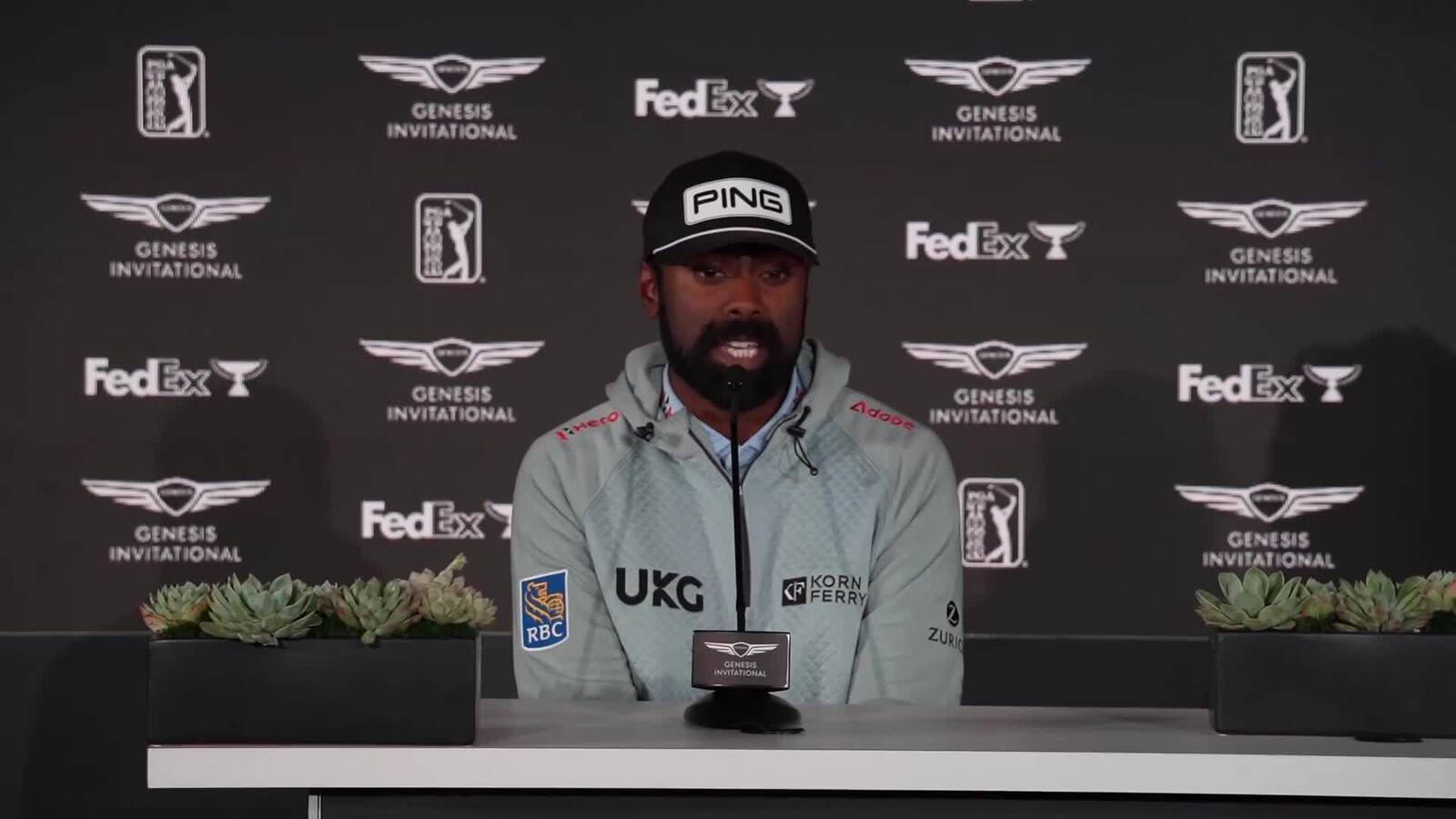 Sahith Theegala on receiving 2026 Charlie Sifford Memorial Exemption