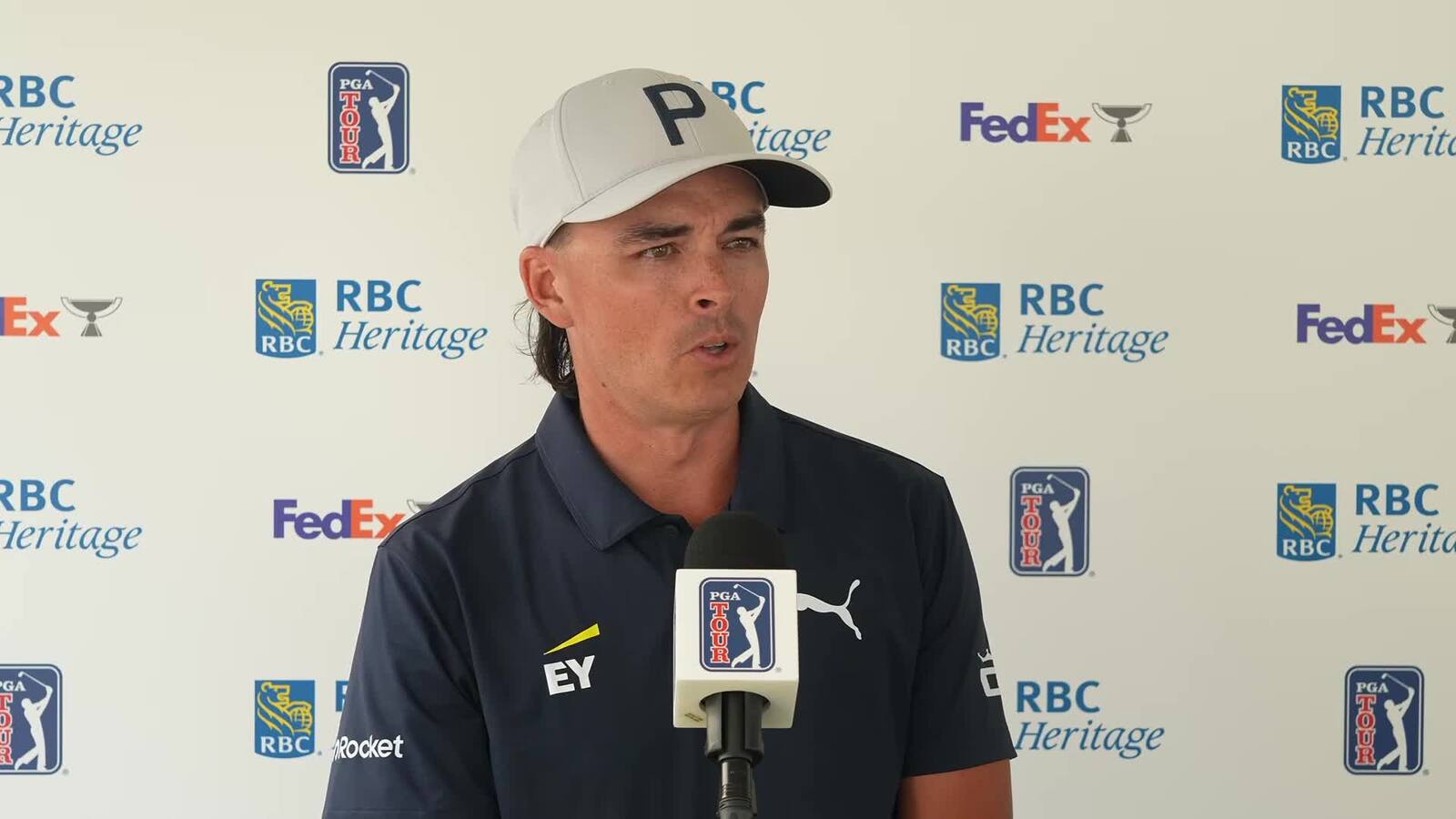 Rickie Fowler talks first-round 65, range preparation at RBC Heritage