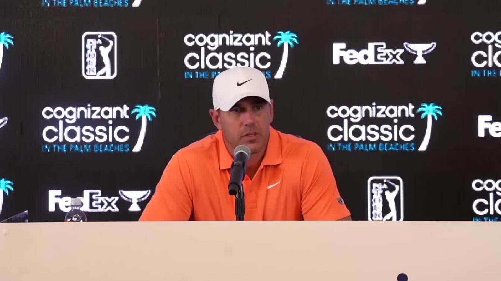 Brooks Koepka on reconnecting with players on TOUR, impressiveness of Chris Gotterup