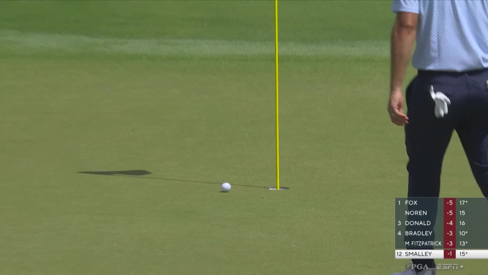Alex Smalley drains 71-foot eagle putt at PGA Championship