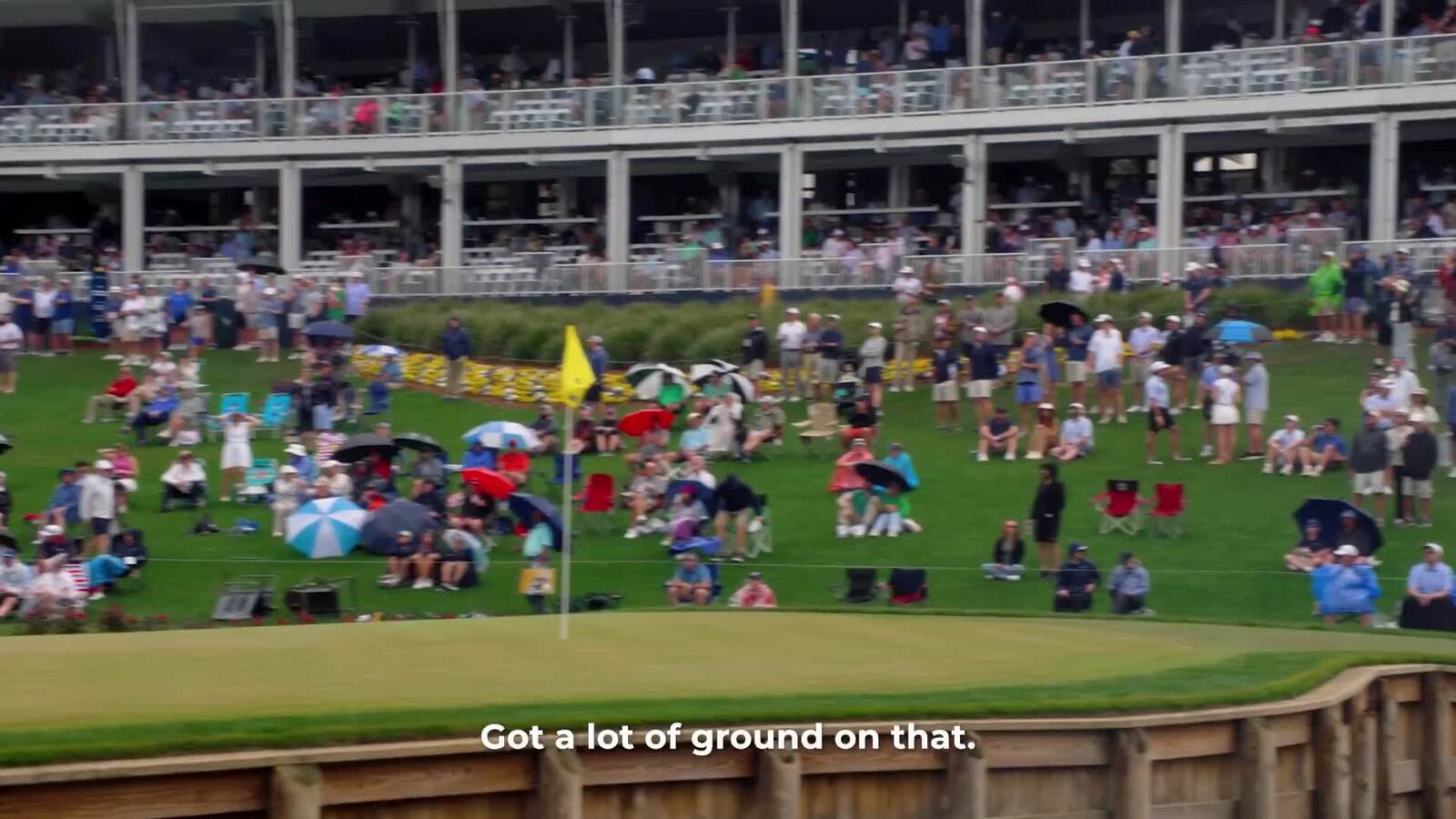 Overheard at the Island Green at THE PLAYERS