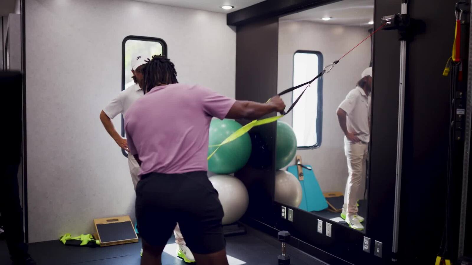 Tommy Fleetwood, Roger Steele on importance of working out for golf