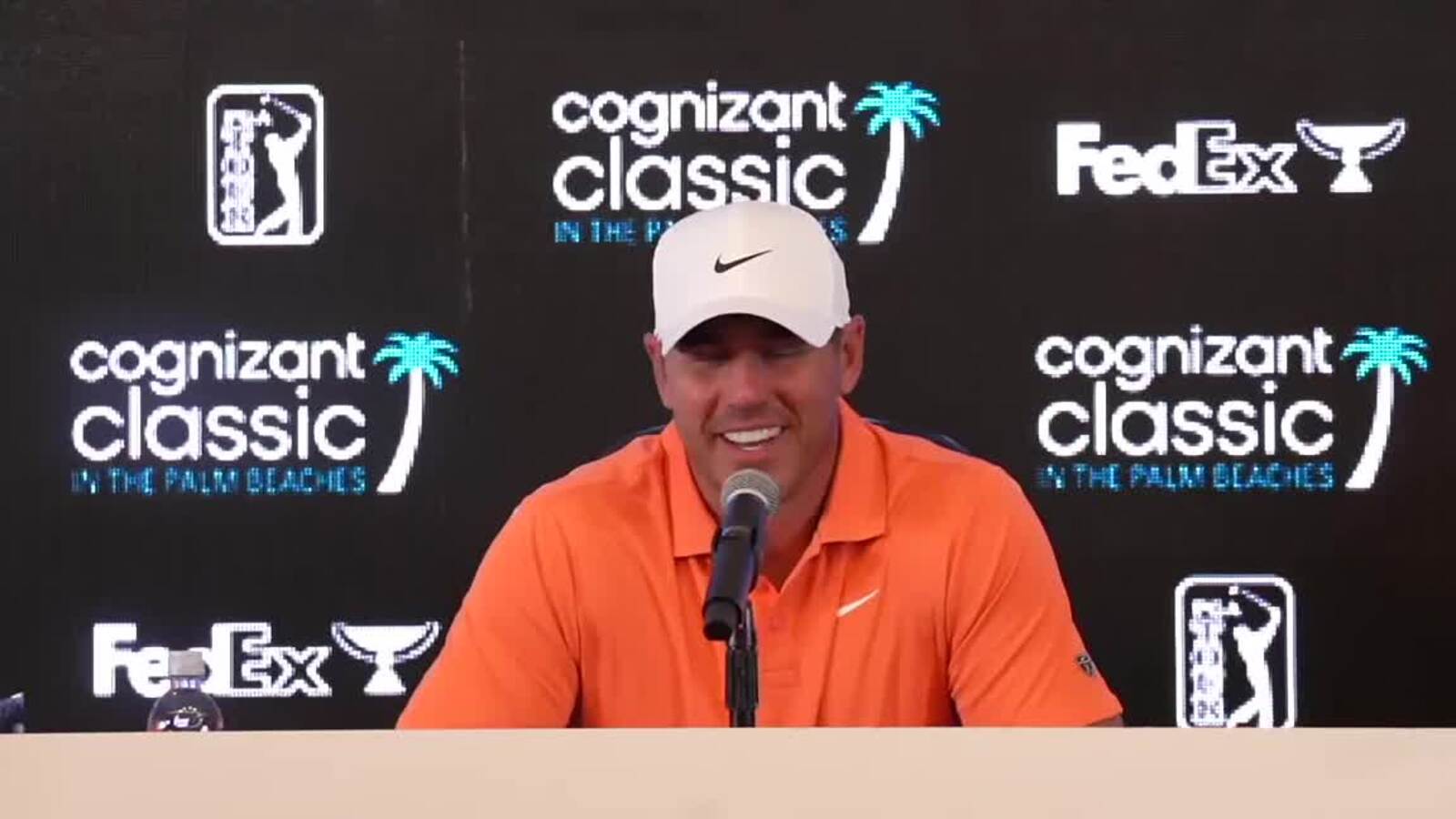 Brooks Koepka on his son getting his first set of real golf clubs