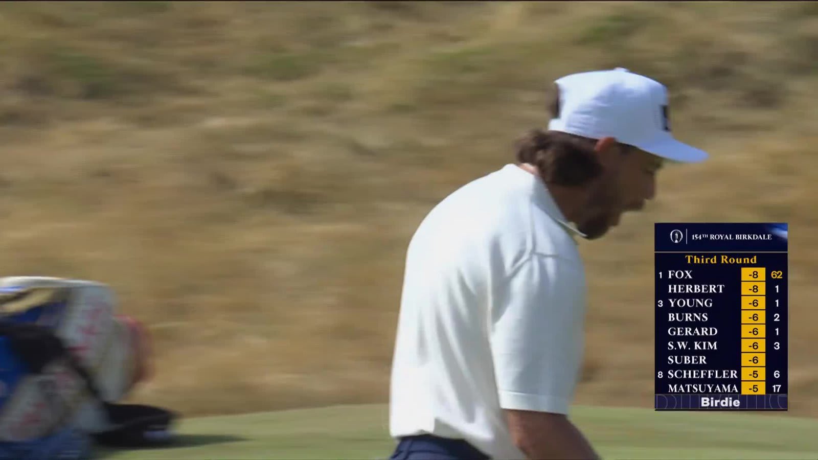 Tommy Fleetwood fires up local crowd with long birdie at The Open