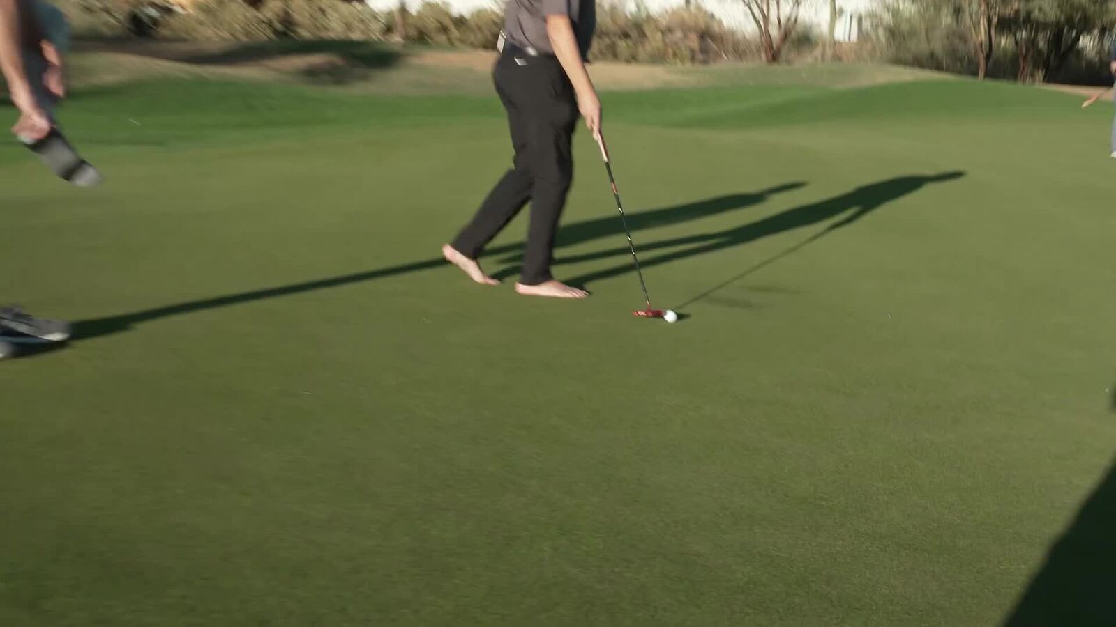 Golfbet team tries to recreate the longest putt made on the PGA TOUR from 2024