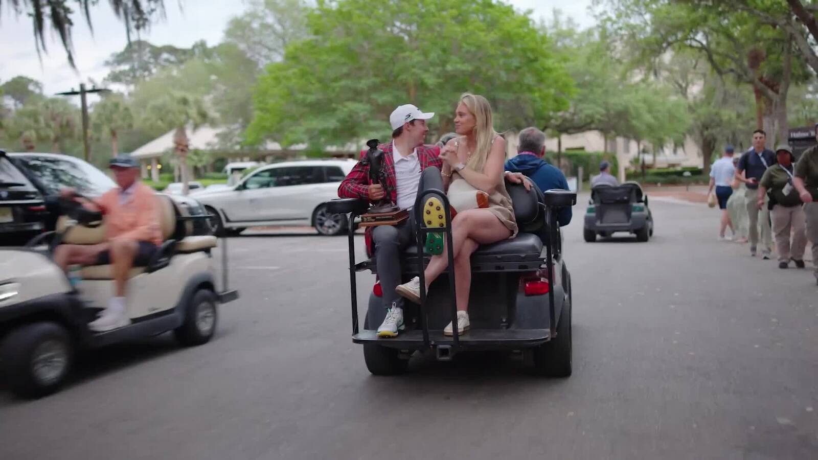 Mic’d up with Matt Fitzpatrick after winning RBC Heritage