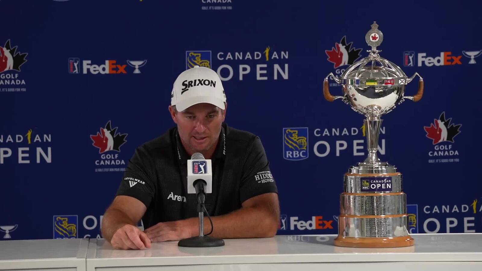 Ryan Fox news conference after winning RBC Canadian