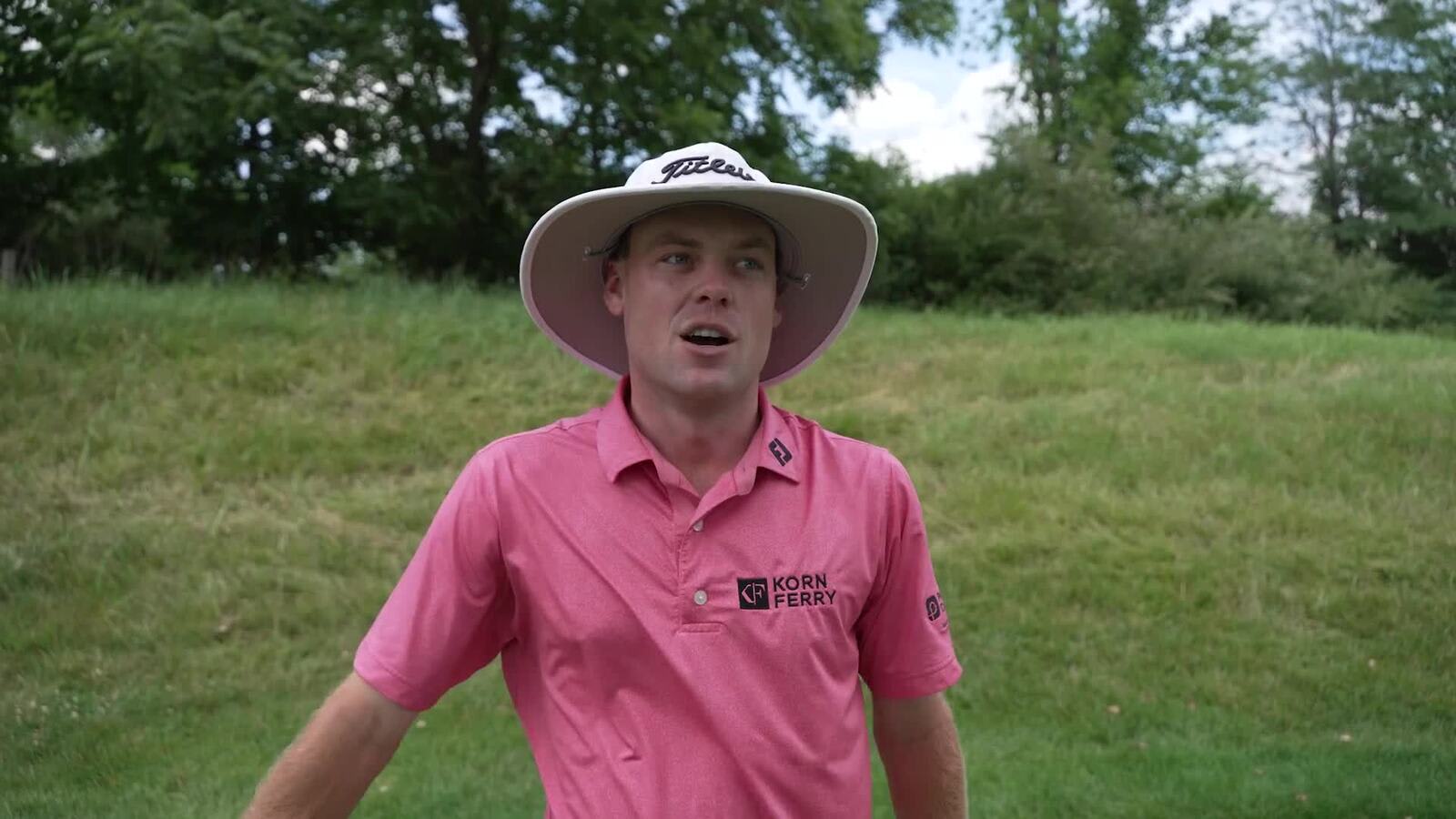 Joe Highsmith discusses putting with eyes shut