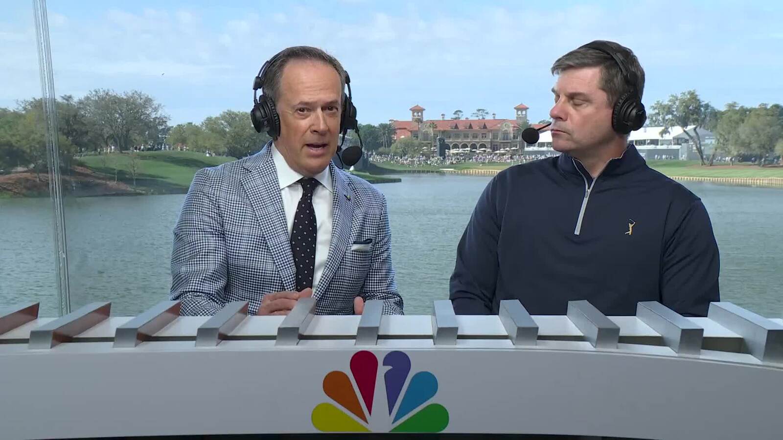 PGA TOUR CEO Rolapp joins NBC booth during Round 3 of THE PLAYERS  