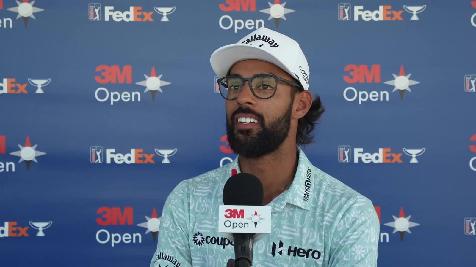Akshay Bhatia interview after Round 3 at 3M Open