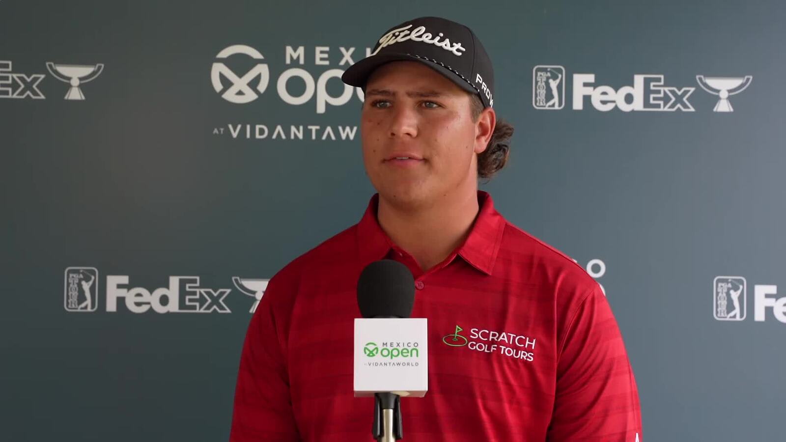 Aldrich Potgieter interview after shooting 61 Friday at Mexico Open