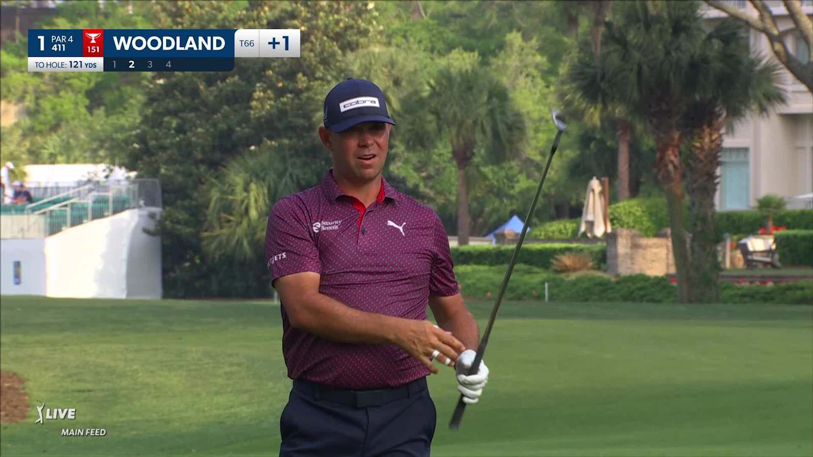 Gary Woodland's wedge yields birdie at RBC Heritage