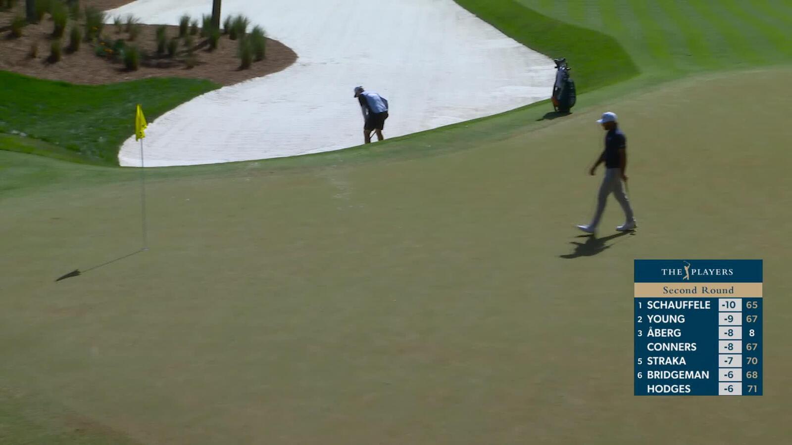 Max Homa buries 38-foot birdie putt on No. 10 at THE PLAYERS