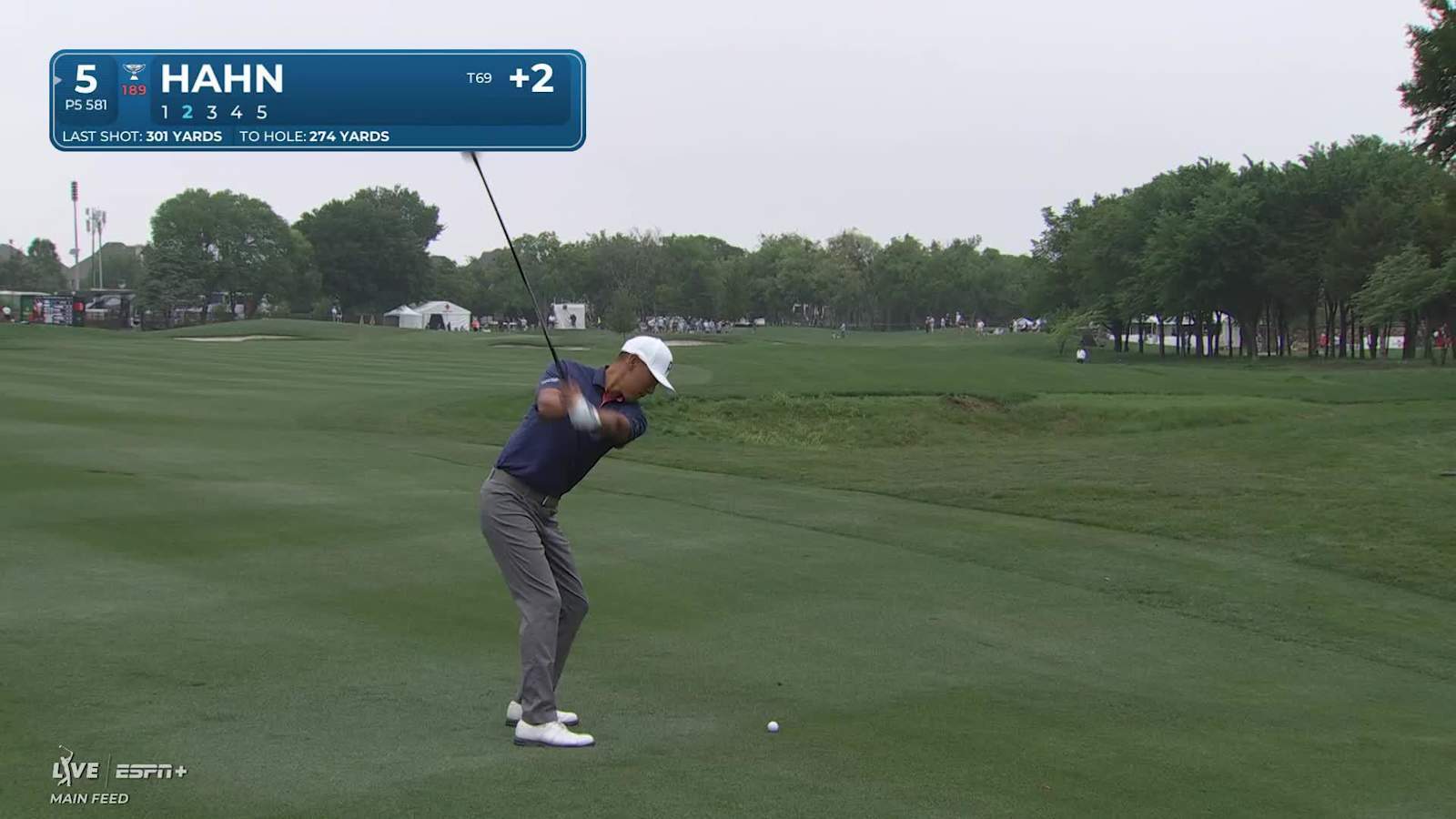 James Hahn makes birdie on No. 5 at THE CJ CUP