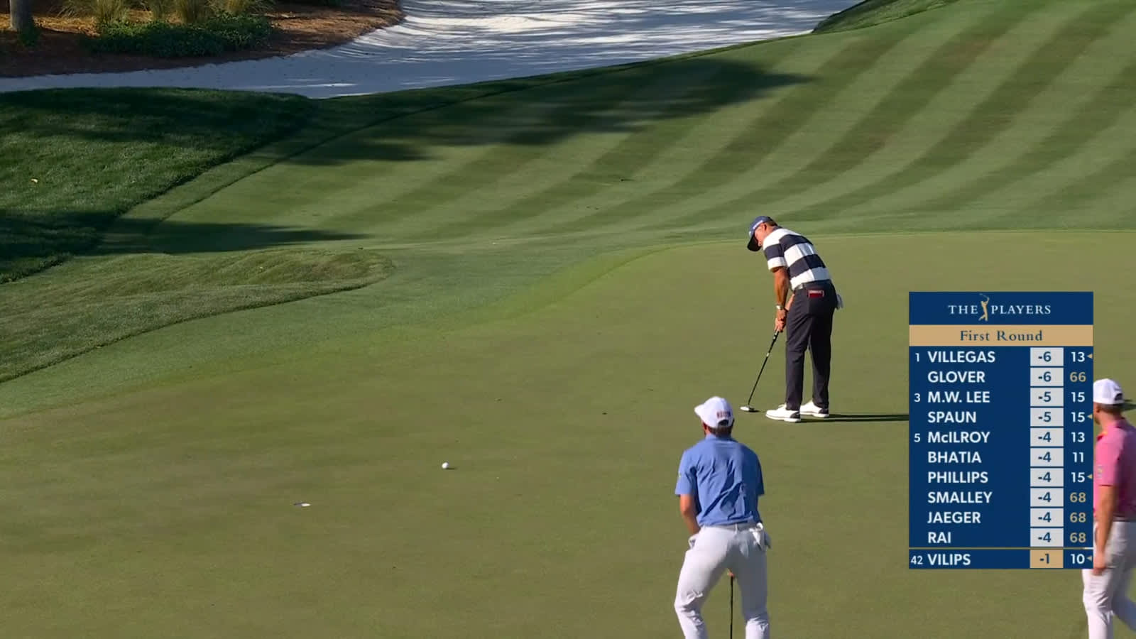 Karl Vilips pours in 16-footer for birdie at THE PLAYERS