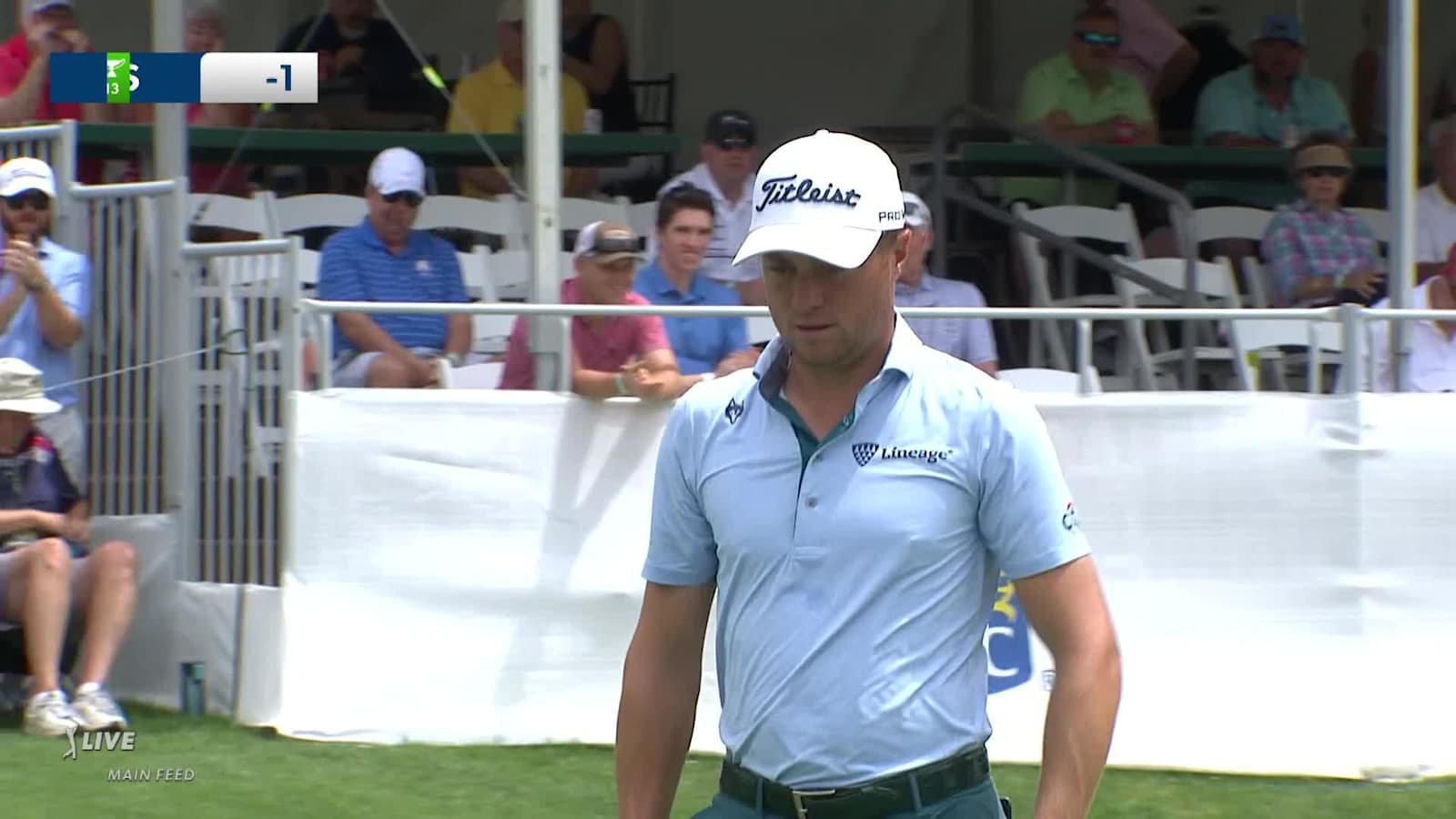 Justin Thomas drains 20-footer for birdie at RBC Heritage