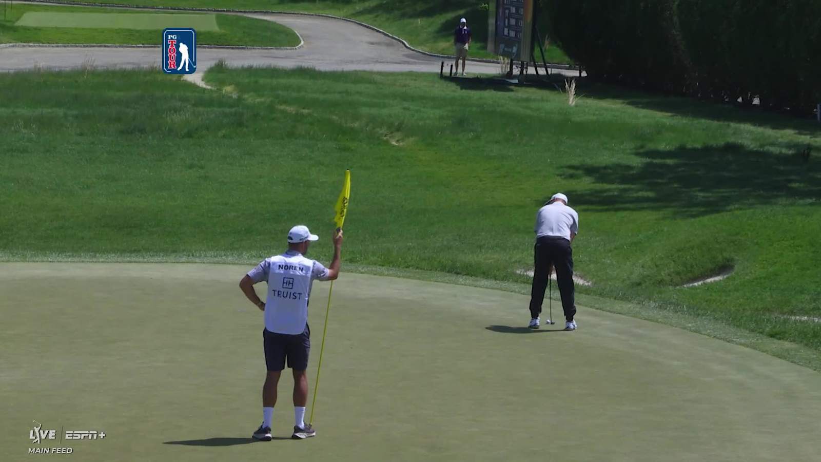 Alex Noren makes birdie on No. 3 at Truist Championship
