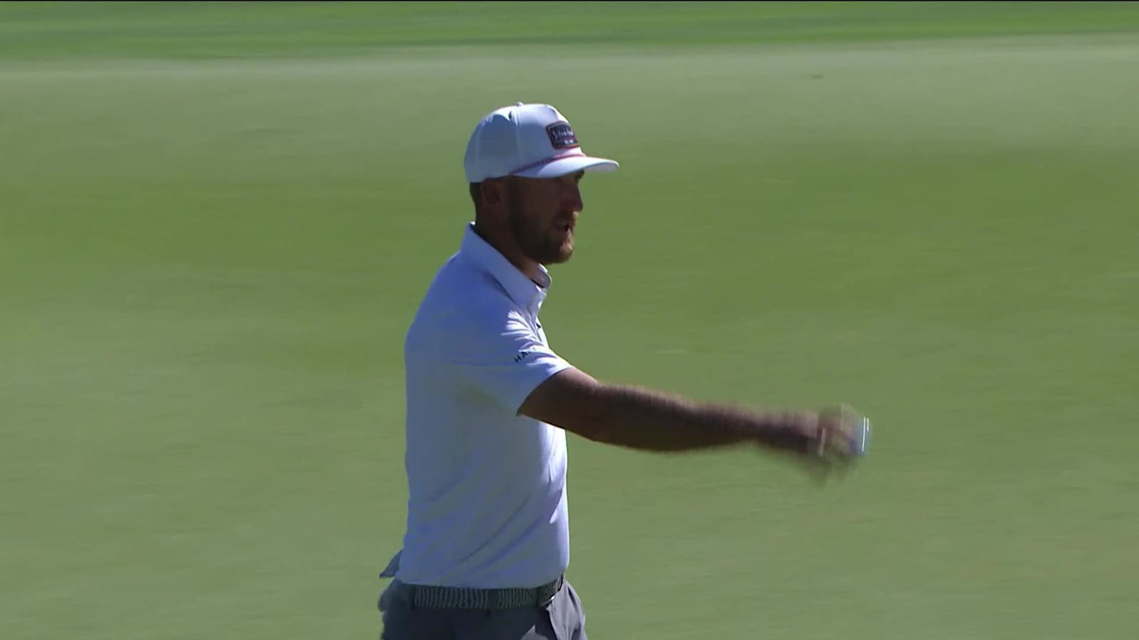 Kevin Chappell makes birdie on No. 12 at Mexico Open