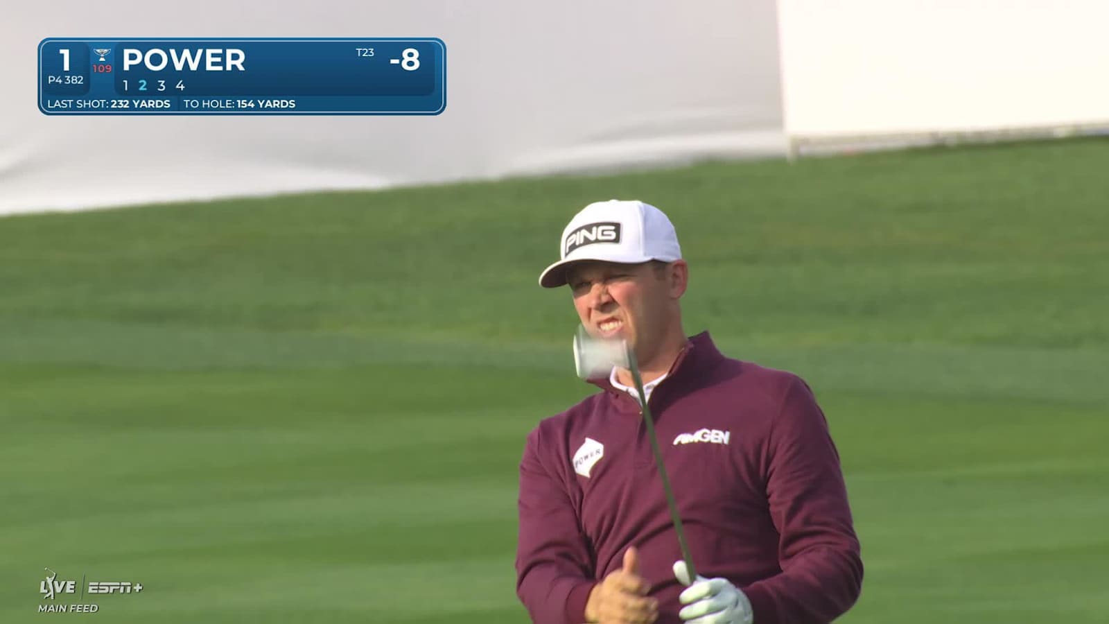 Seamus Power opens his Sunday with birdie at AT&T Pebble Beach