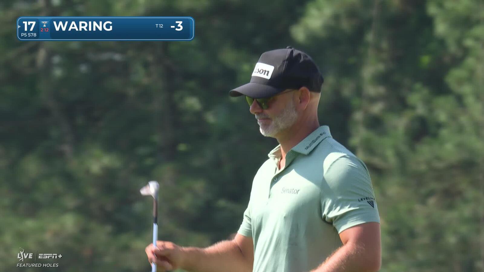 Paul Waring makes birdie on No. 17 at Rocket Classic