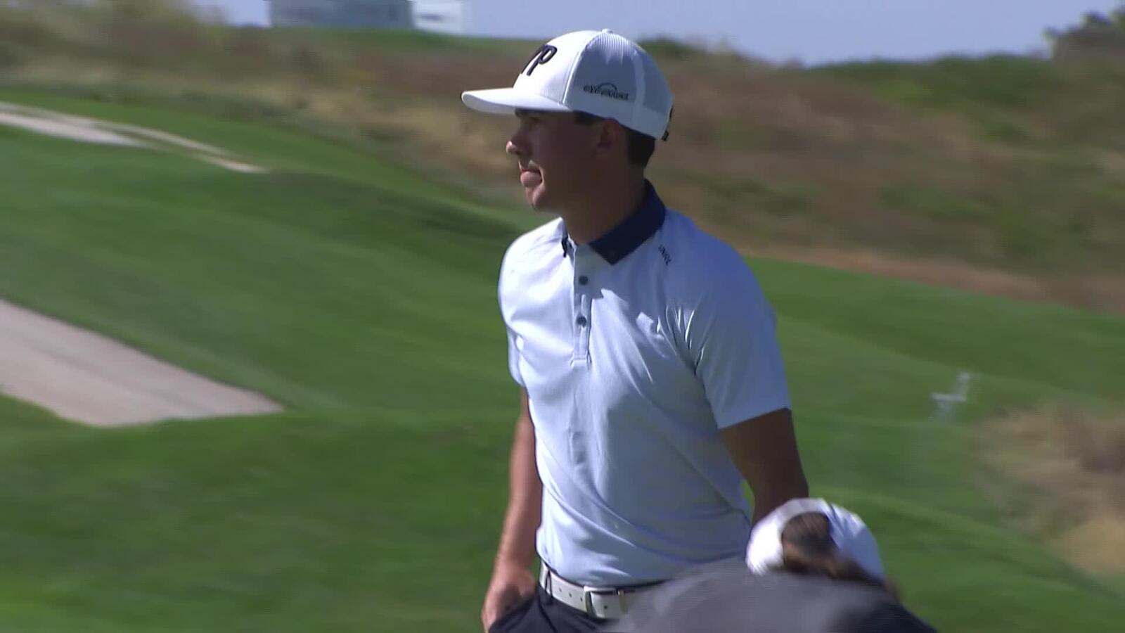Caleb VanArragon makes birdie on No. 6 at Korn Ferry Tour Champ
