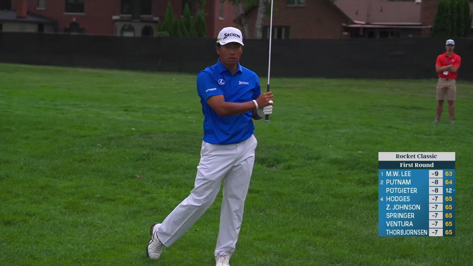 Hideki Matsuyama makes birdie on No. 12 at Rocket Classic