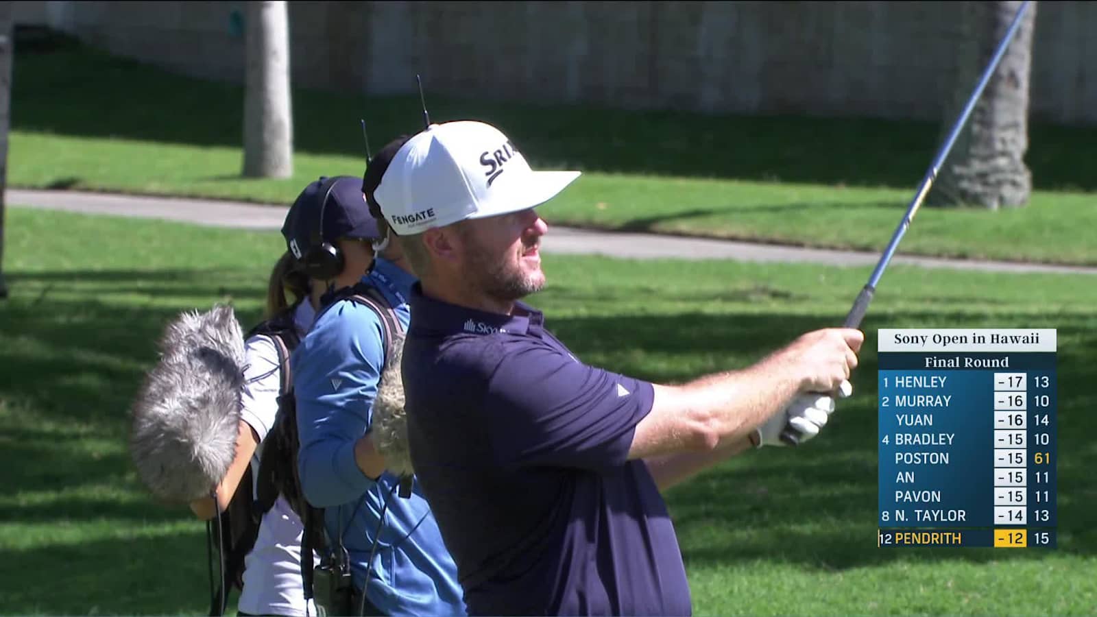 Taylor Pendrith hits wedge tight and birdies at Sony Open