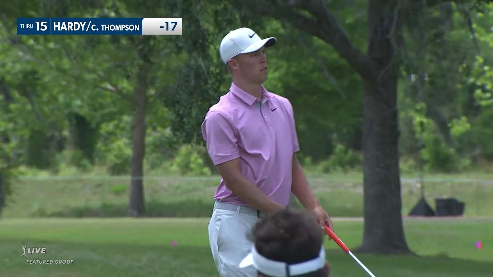 Curtis Thompson/Nick Hardy makes birdie on No. 15 at Zurich Classic
