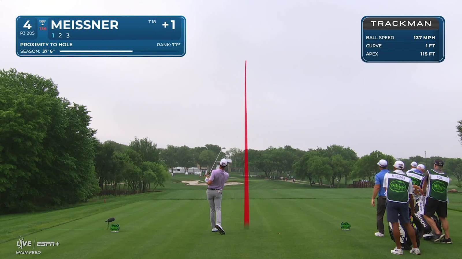 Mac Meissner makes birdie on No. 4 at THE CJ CUP