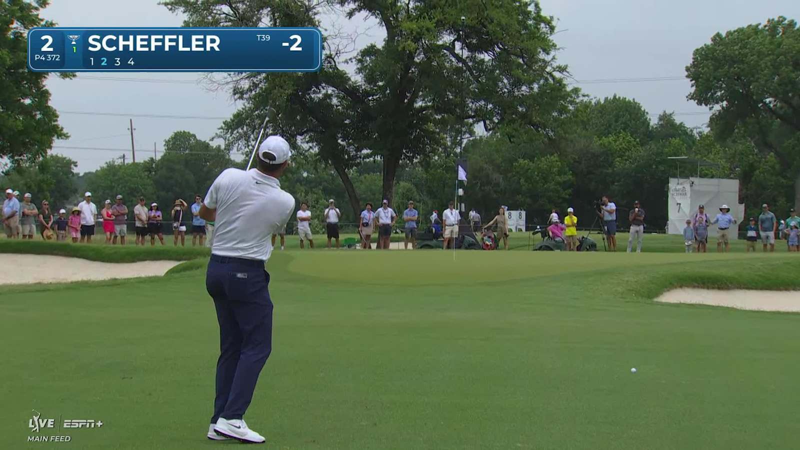 Scottie Scheffler cards back-to-back birdies at Charles Schwab