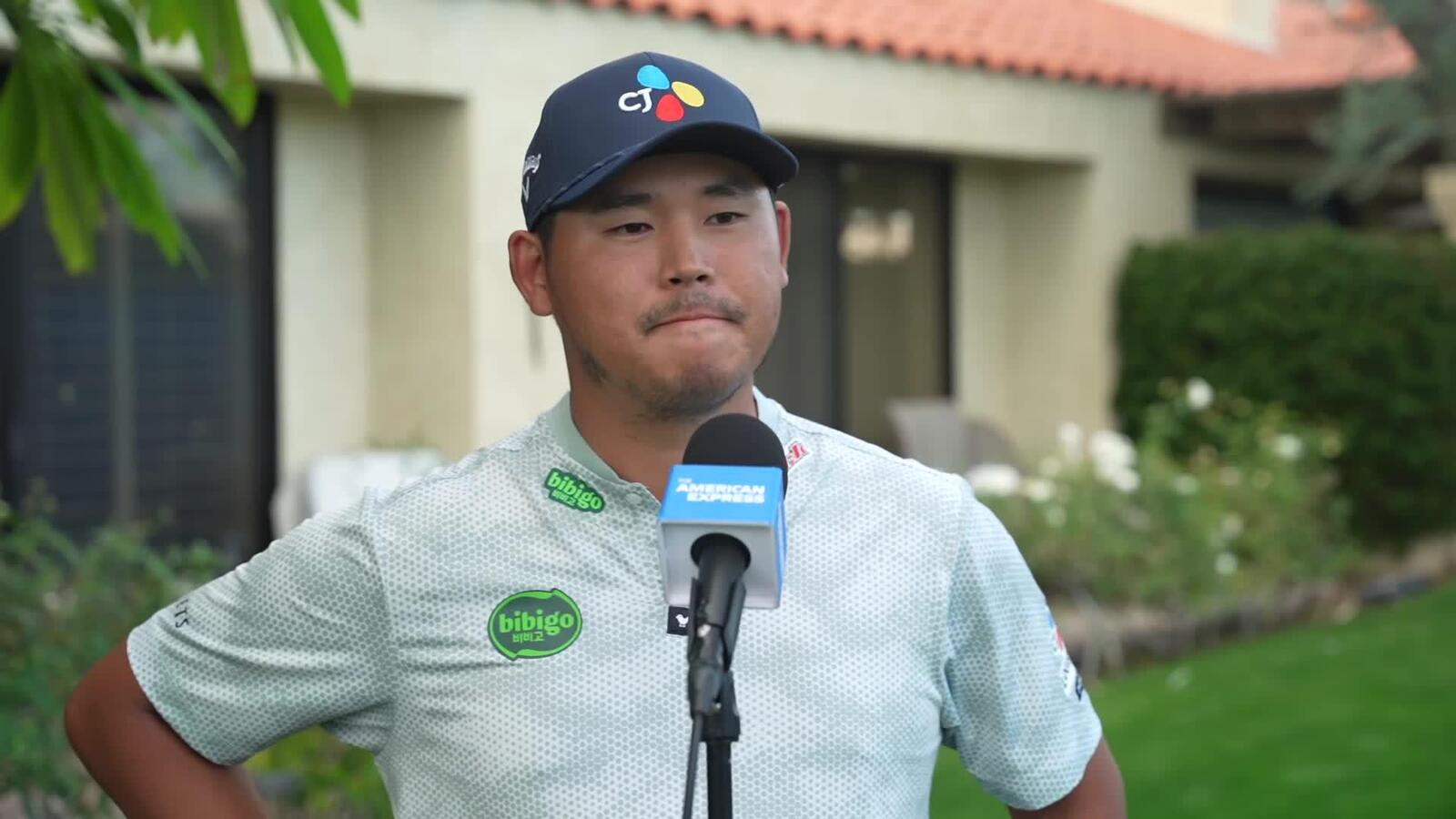 Si Woo Kim’s interview after Round 3 of The American Express