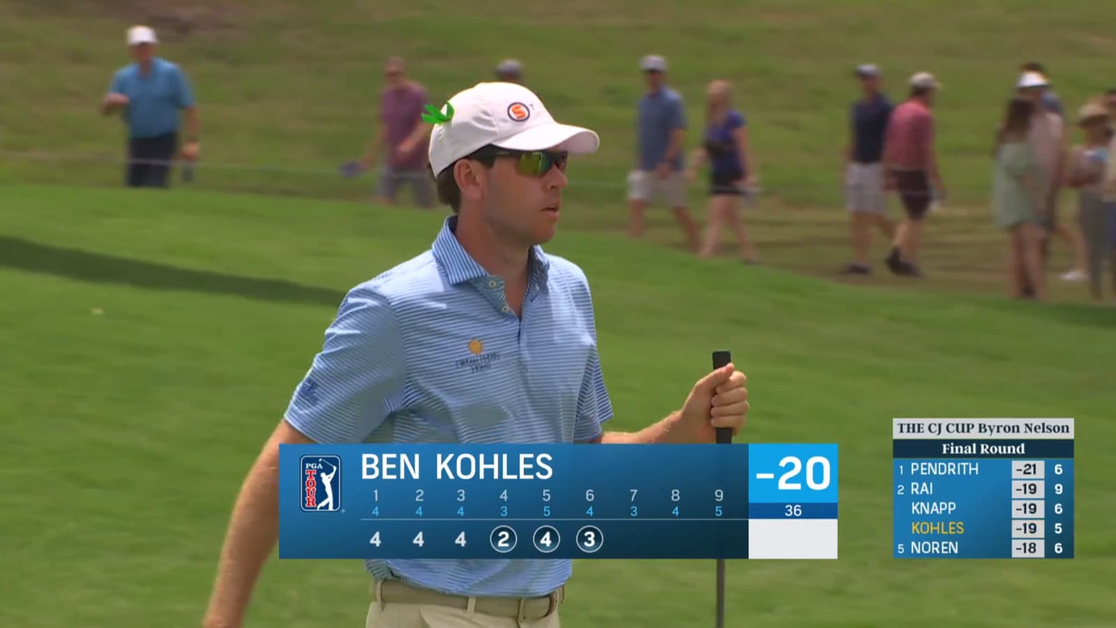 Ben Kohles makes third straight birdie on No. 6 at THE CJ CUP