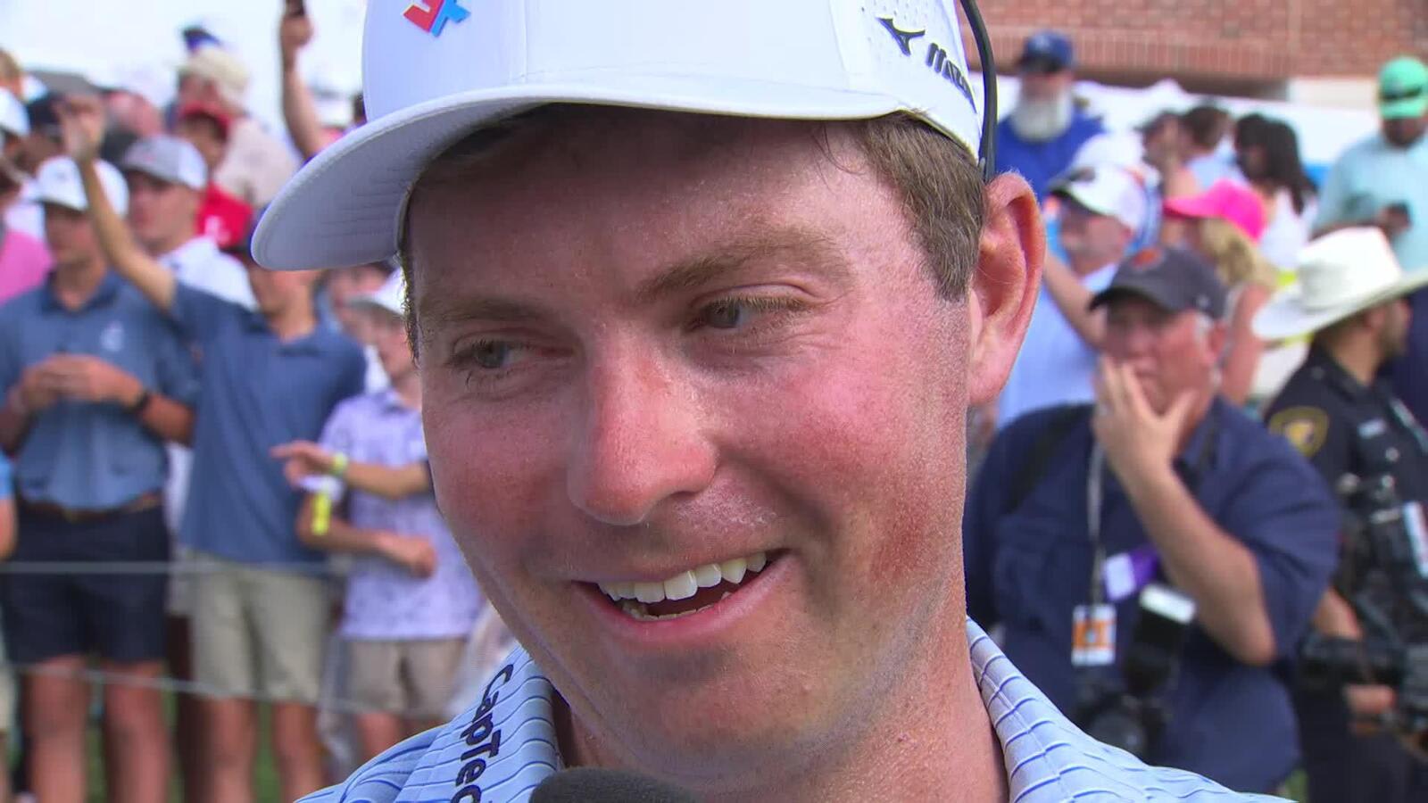 Ben Griffin interview after winning Charles Schwab