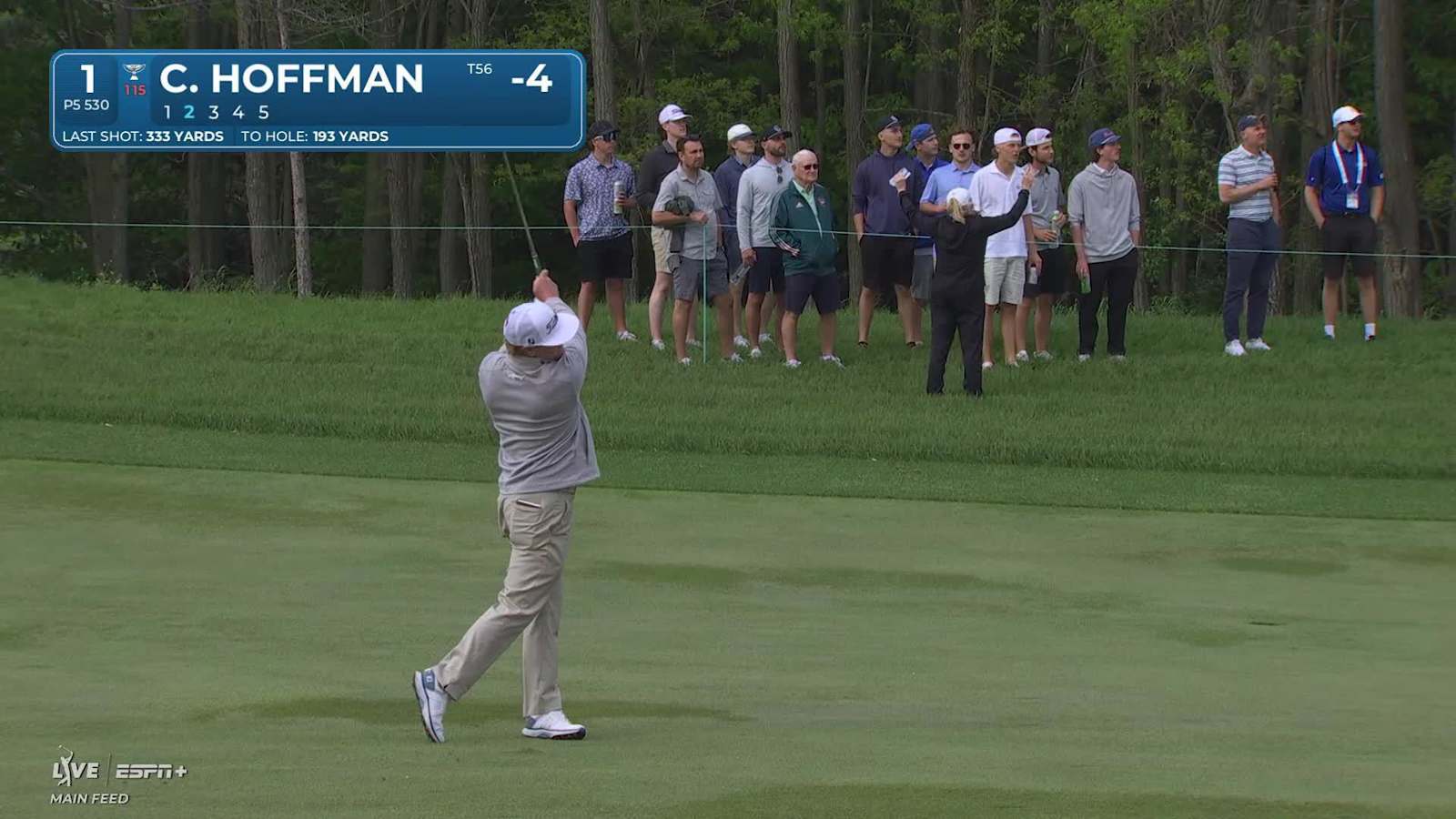 Charley Hoffman makes birdie on No. 1 at RBC Canadian