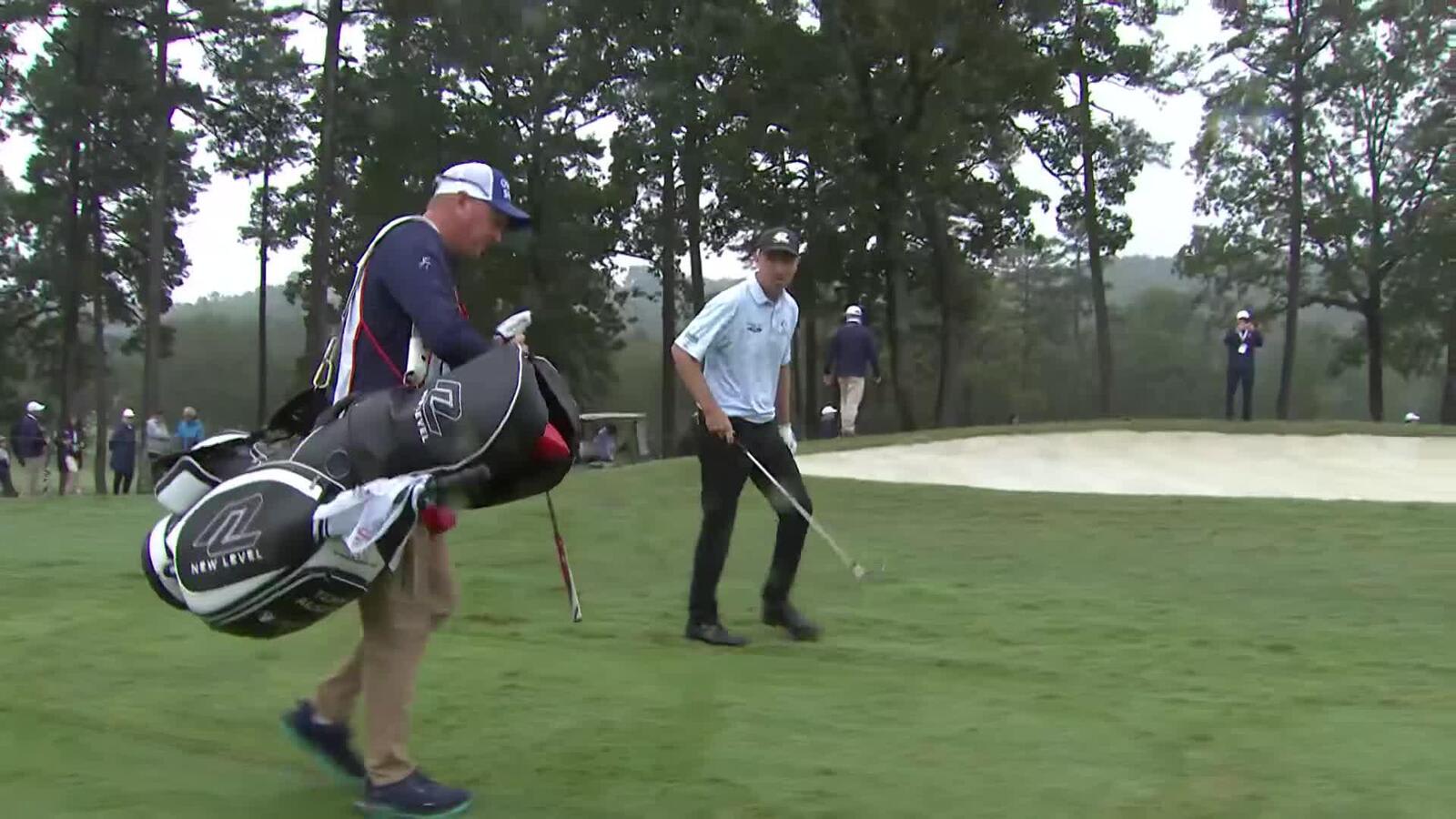 Steven Alker makes birdie on No. 12 at Simmons Bank Championship
