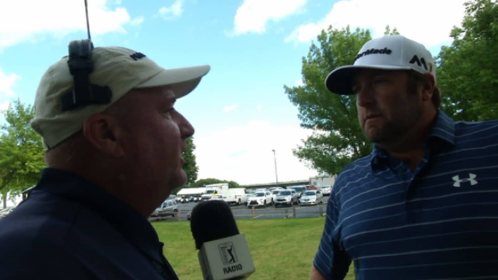 Leader interviews before Round 3 of John Deere