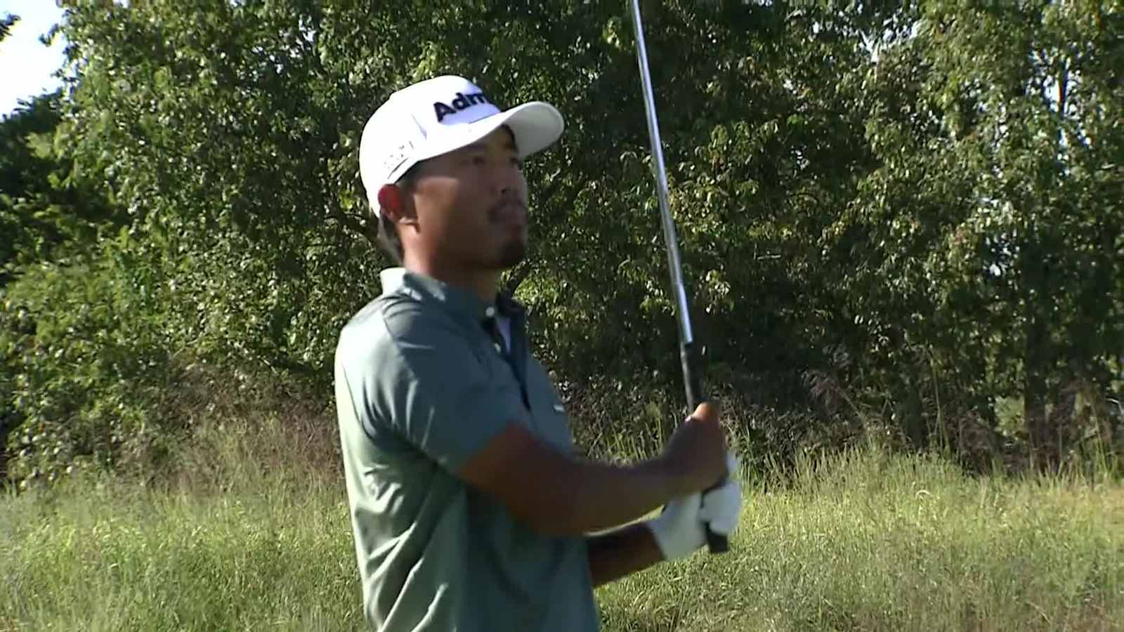 Satoshi Kodaira's spinning tee yields birdie at Korn Ferry Tour Champ