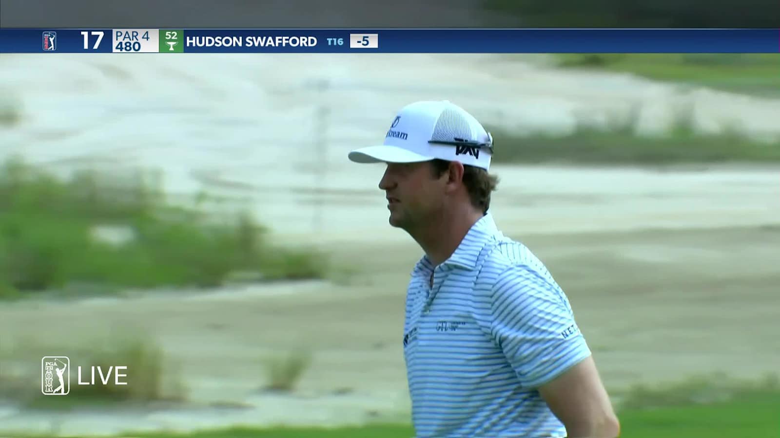 Hudson Swafford's birdie after solid wedge at Palmetto Championship
