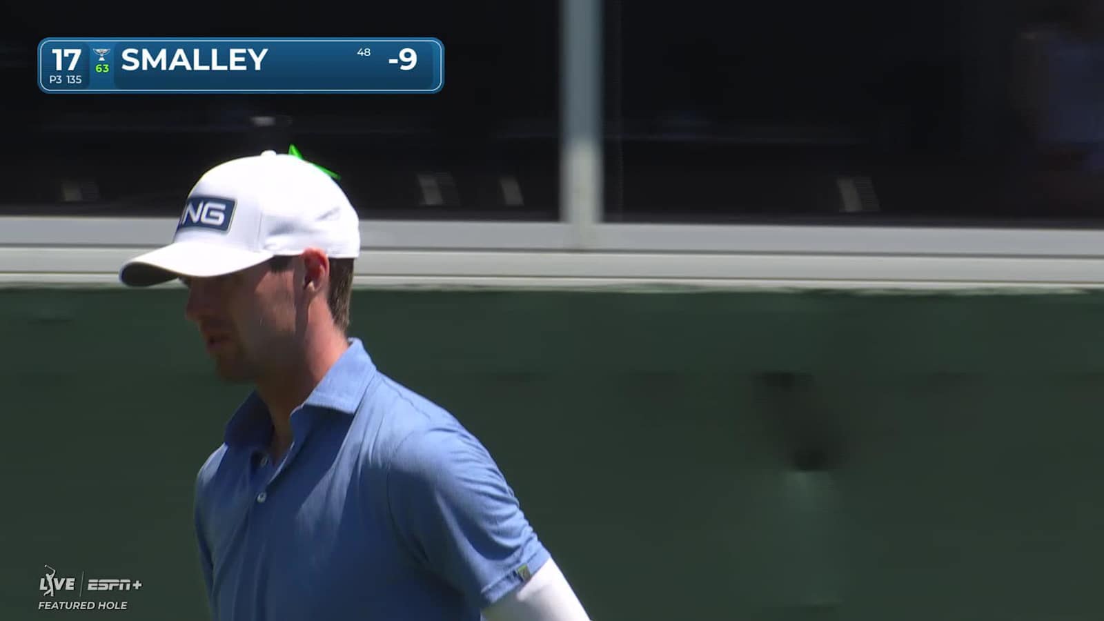 Alex Smalley makes birdie on No. 17 at THE CJ CUP