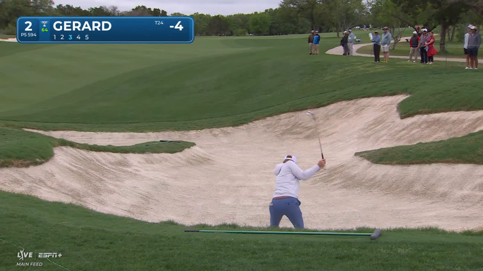 Ryan Gerard solid bunker shot sets up birdie at Valero