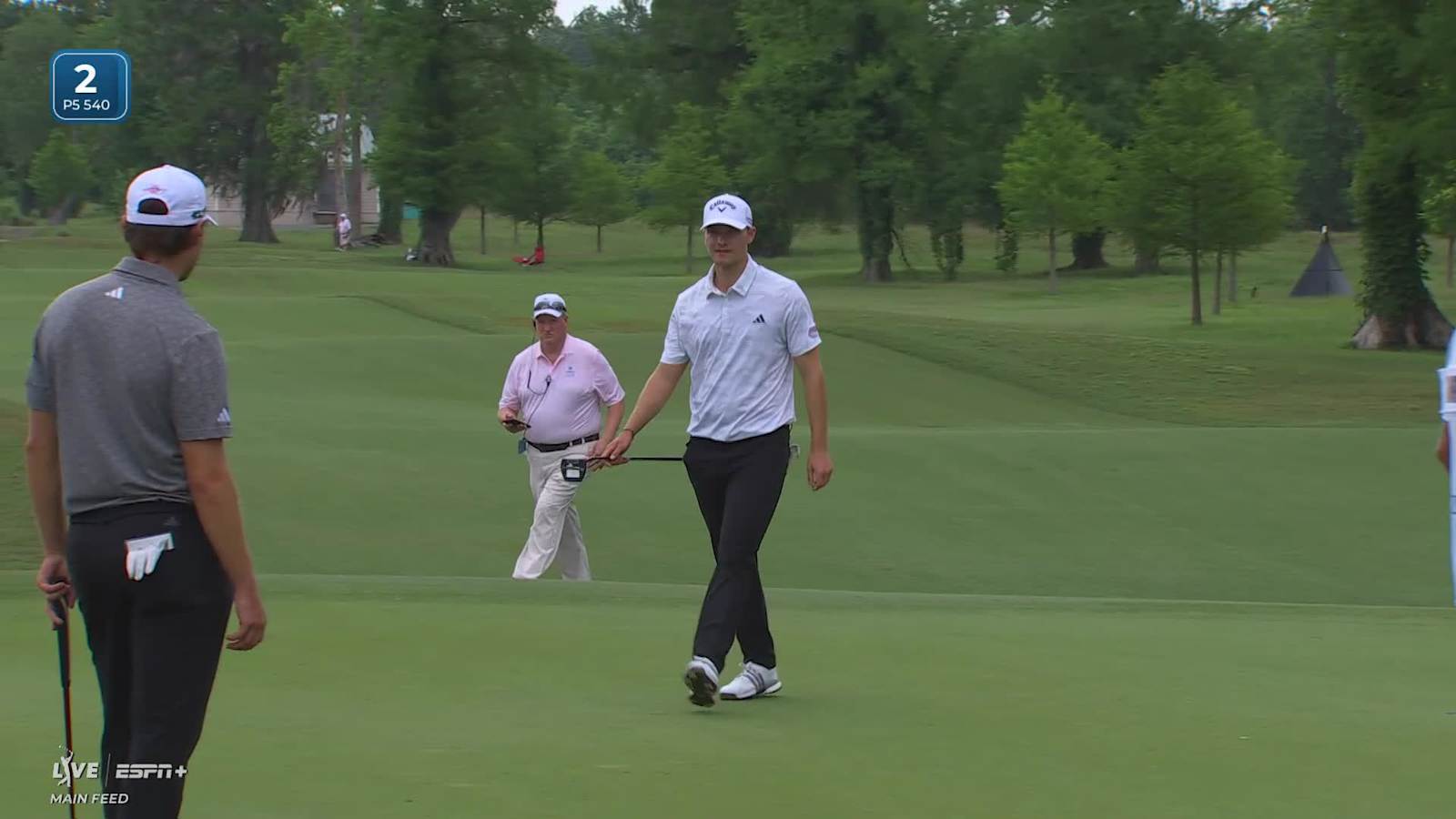 Nicolai Højgaard close approach sets up birdie at Zurich Classic