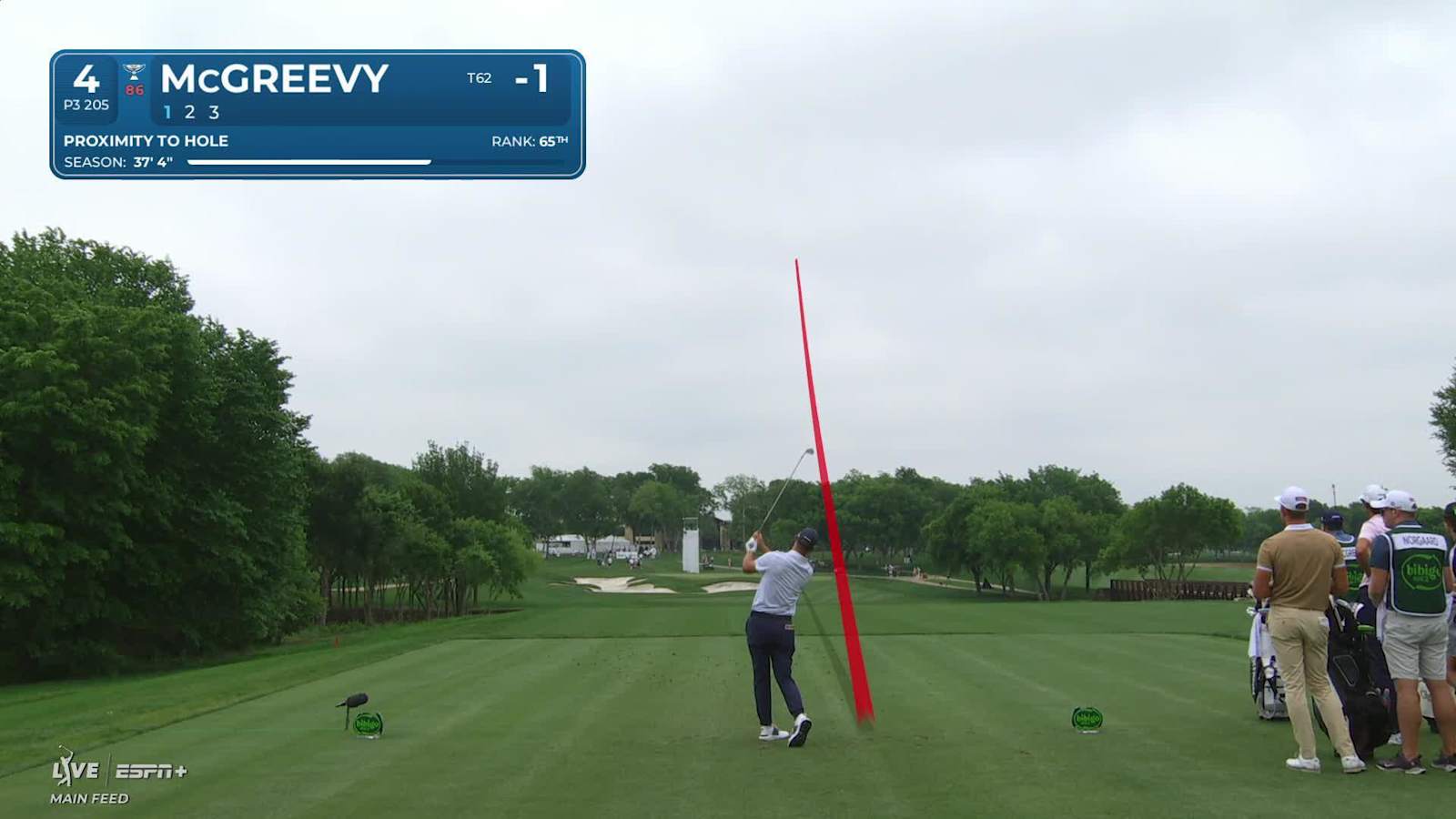 Max McGreevy makes birdie on No. 4 at THE CJ CUP